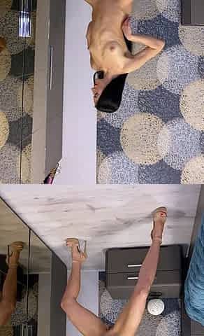 Small titted brunette amateur anal nailed at home