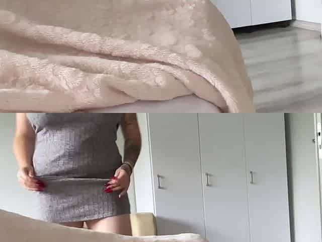 Wardrobe Tease: Stepmom's Curvy Surprise and Rough Ride
