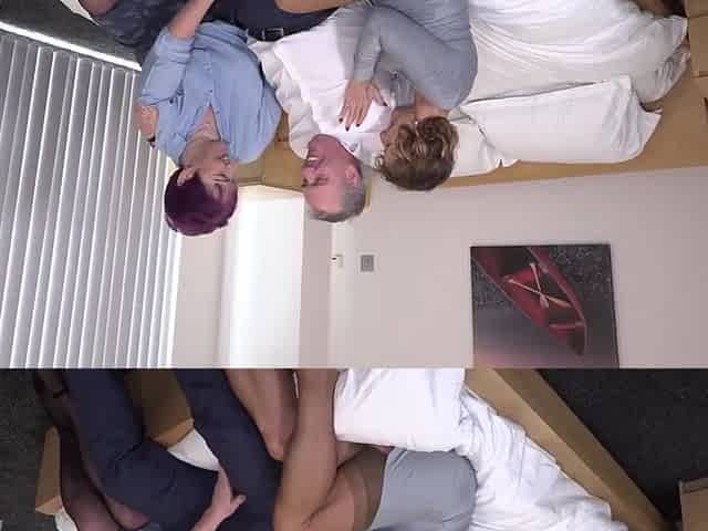 Layla Bird And Molly Maracas In Seduced By Two Hot British Milfs And Enjoy A Ffm