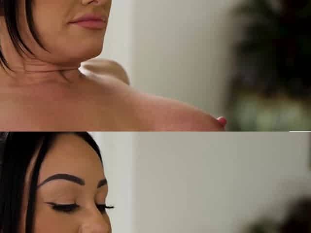 Massaging my customers pussy until she gets so wet
