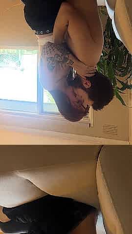 Tattooed Redhead Banged Coarse After Town Date