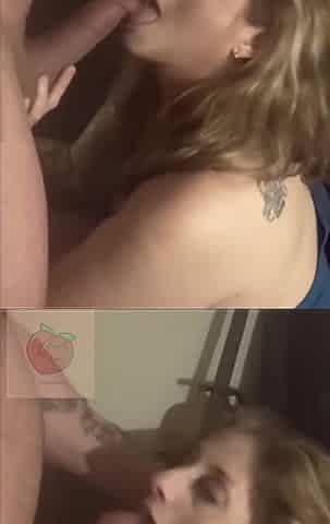 Hot Wife Sucks Big Cock