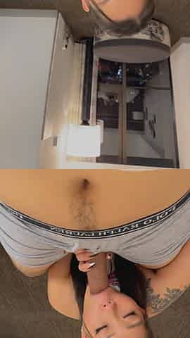 Naughty Asian College Girl Sucks and Fucks for Extra Credithuge Creampie