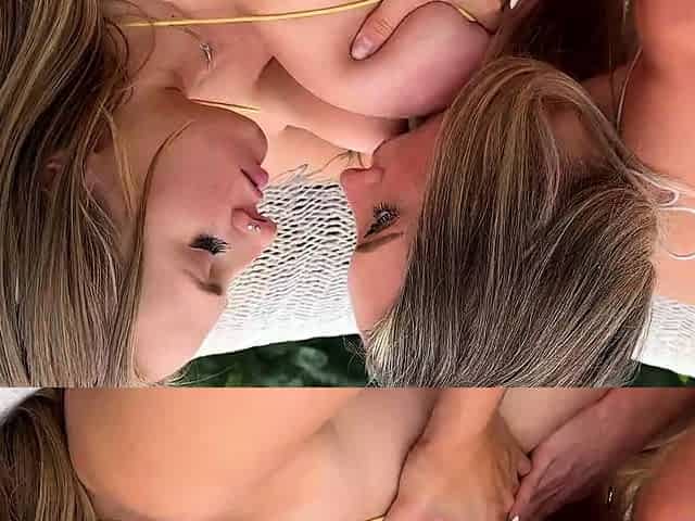 A Pussy Licking Summer Day Playing Cornhole with Dani Day