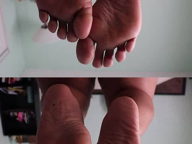 Teasing You with My Feet