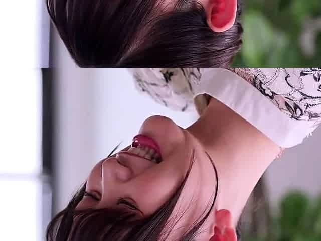 Awesome Asian Coed Blowjob and balls licking