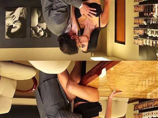 Tommy Gunn and Jasmine Jae in the middle of a passionate fuck scene