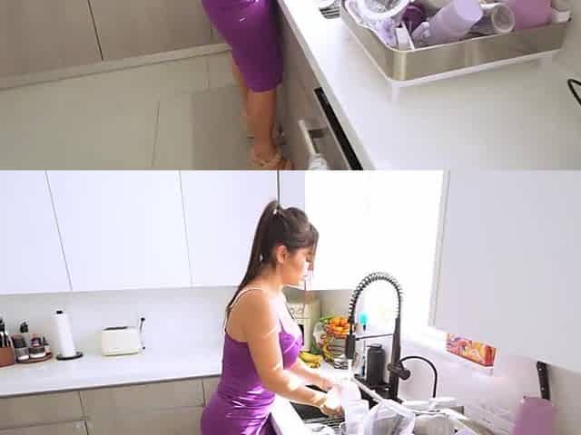 My Thick Latin babe Stepmom Was Crazy I Didn't Do The Dishes - LEXIS STAR