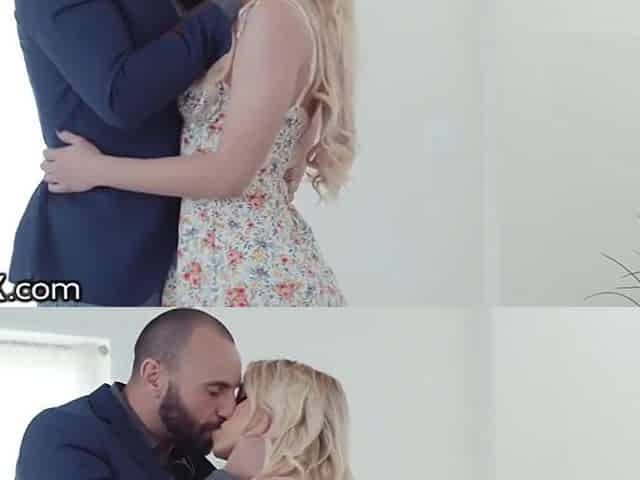 Blonde College Teen 18+ Fucks Professor - Khloe Kapri