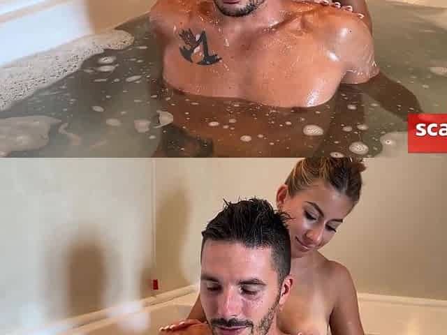 Raunchy Blond Babe Gets Shagged Hard By Tattooed Stud