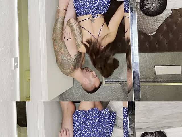 Couple Rough Anal Riding & Facial