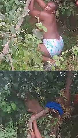 She Wanted to Fuck Me so I Took Her to Hand Uncompleted Building We Now Went to the Bush and Fuck