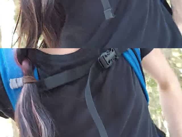 Hiking And Pissing Makes My Snatch Creamy