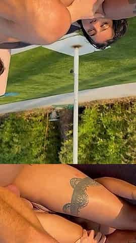 Indian with Huge Ass and Giant Tits Rides Her Husband's Cock in the Crempie Garden- Yasmina Khan- Brady Bud