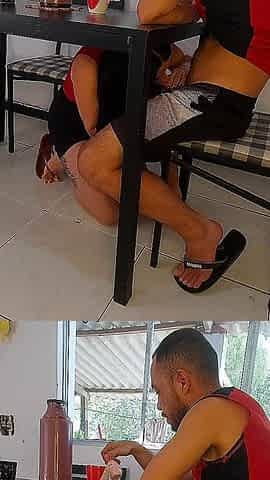 She's a Friend of My Wife, but She Caught Me Under the Table