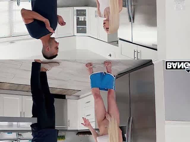 BANGBROS - Large Breasts Golden-haired Dylann Vox Screws Her Hung Step Brother