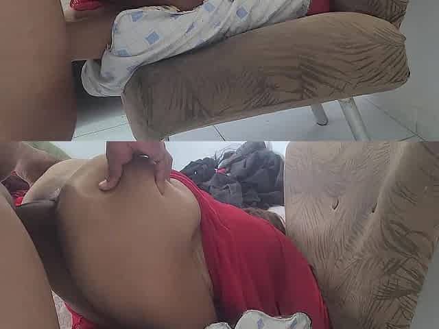 wife doing amateur anal and anal prolapse with large anal gape