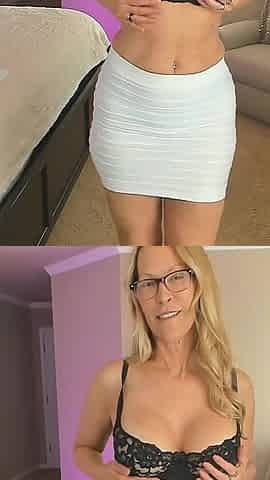 Striptease Mini Skirt Heels for Jj