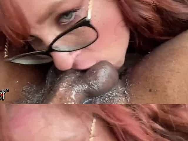 Busty BBW Gets BBC Anal then a Facial
