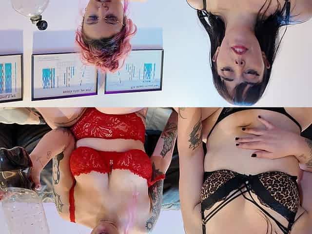 Funny Cola Burp with My Bestie in Lingerie Chubby Girls