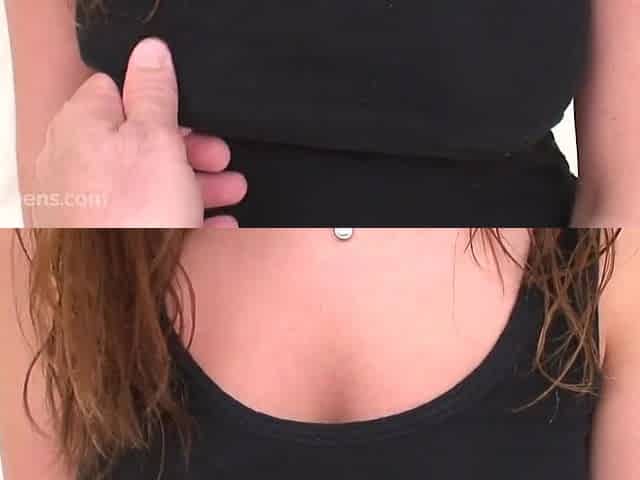 Cute teen Aimee POV Hard fuck