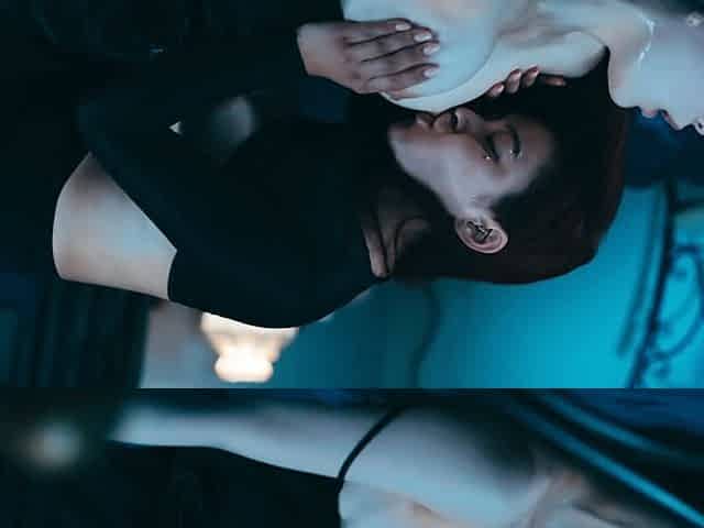 Busty Asian Girl Gets Trapped Hot Lesbian Home Invasion Sex