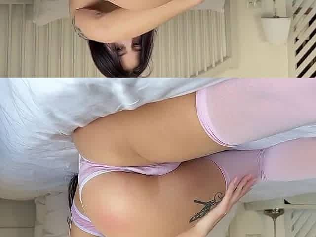 Best Ass And Footfetish, What You Like More With Brunette Babe