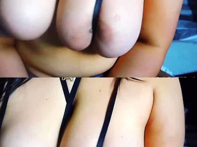 Amateur Big Boobs jerks Big Dick