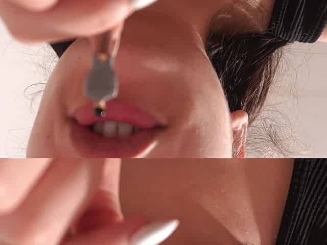 My Giantess Stepsister Blows Her Stinky Mouth Breath on Tiny Stepbrother and Then Takes It in Her Stinky Mouth