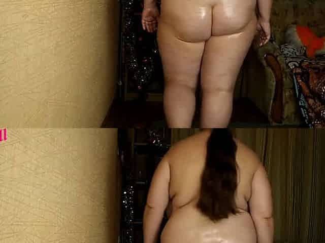 NinaDoll some catwalk and ass clench