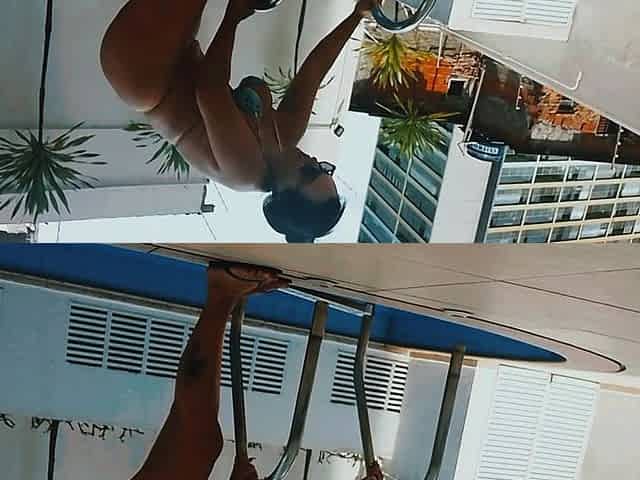 Relaxation by the Pool at Home