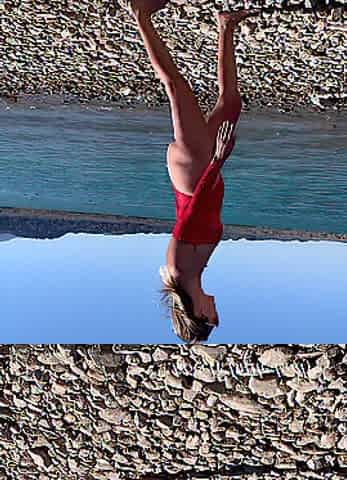 Blond Bombshell Disrobes & Piddles At Public Beach