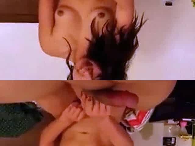Pretty Asian Girl Covered in Cum