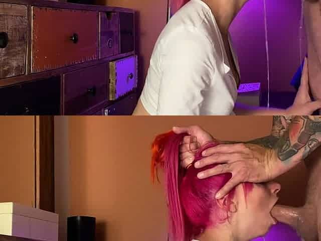 Pink to make the hunk screw and cum on my face ????