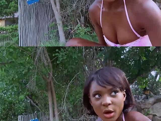 Ebony Girl chose secret ANAL RIDING with me