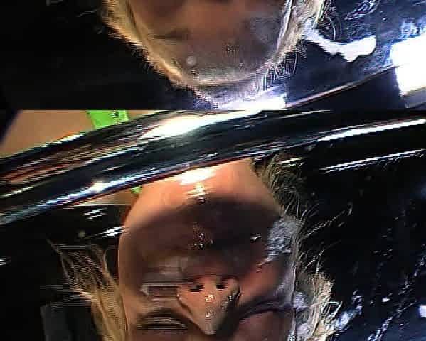 Bitch gives wam blowjob and handjob in pov scene