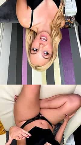 Amateur webcam slut shows tit on cam
