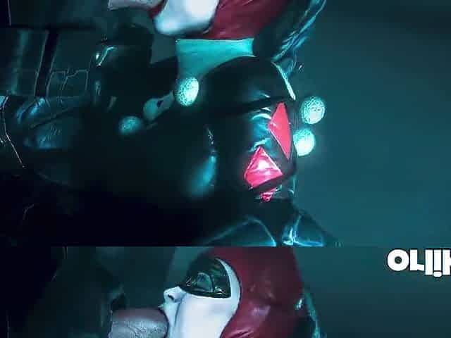 Harley Quinn & Batman Porn CG Animation