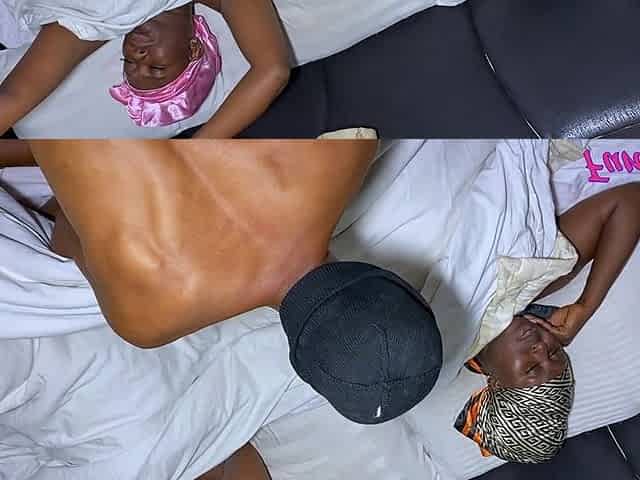 Ebony Beautiful Girls and a Pink Cap BBC