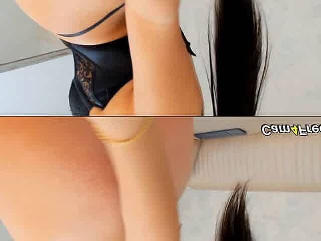 Shy Colombian Chick Toys Her Big Tits and Pussy