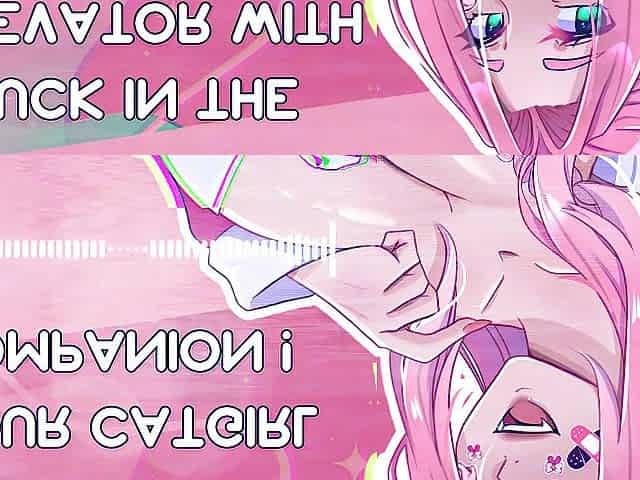 [F4M] stuck in the elevator with your catgirl companion [nsfw asmr] [erotic audio]
