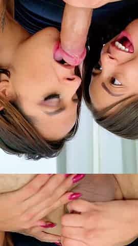 The Girls Call Their Friend Over for a Little Anal Sex Party.