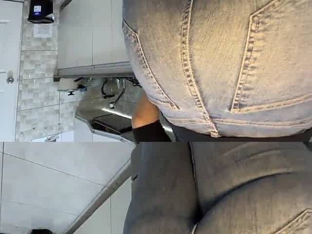 showing the fresh maid the abode rules (JEANS)