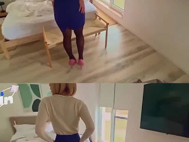 Husband And Neighbor Heap Enormous Arse Milf In Stockings - Best Xxx