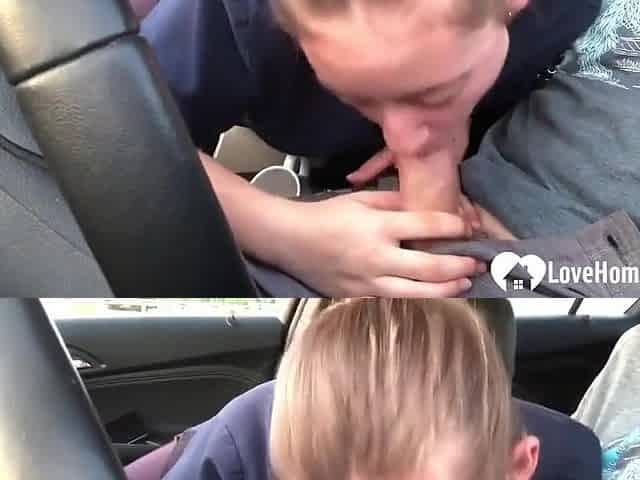 Teen Girlfriend Blows My Cock On My Way To Wor - Toys