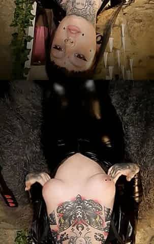 Full Latex Dildo Beads & Orgasm
