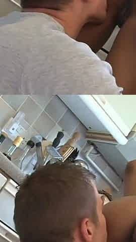 Ebony babe Kiki fucked and milked on tits from Paul