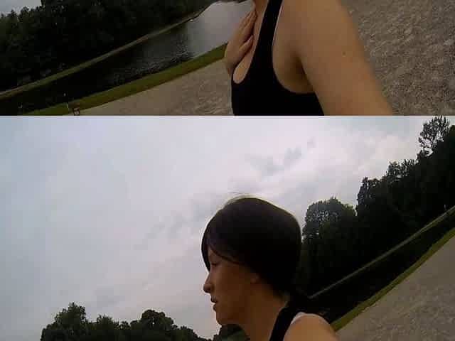 Chubby Brunette Big Boobs Dildo Masturbation