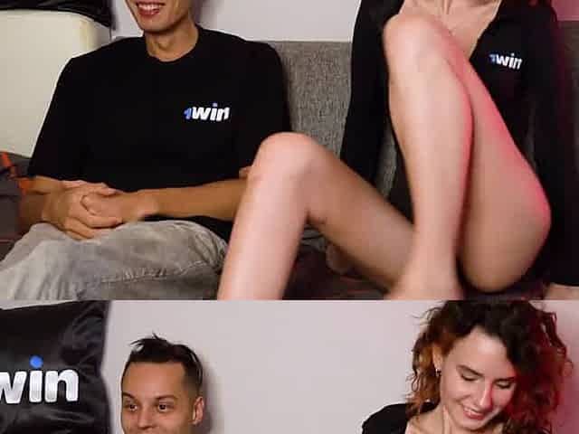 Darcy Dark, 18 yo, strips in truth or dare game. Hot YouTuber with innate tits. Sex positions, nude, slutty.