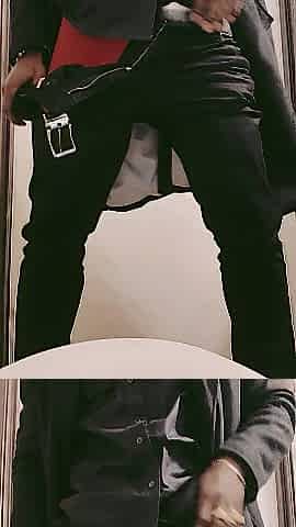 Large WANG stripper PEEING Clothed Gothic Style Twitter: CesarBellaBish